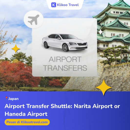 Japan Airport Transfer Shuttle: Narita Airport (NRT) or Haneda Airport (HND) to Downtown Tokyo, Disney, Mount Fuji, Hakone, & Other Nearby Areas