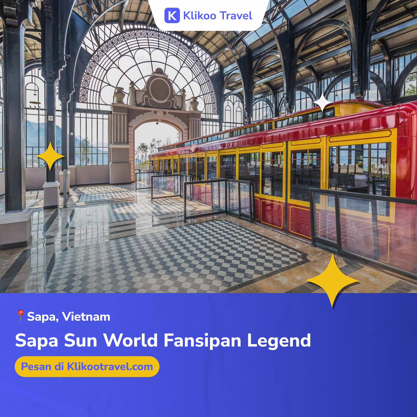 Sapa Sun World Fansipan Legend | Cable Car Ticket (QR Code Direct Entry)