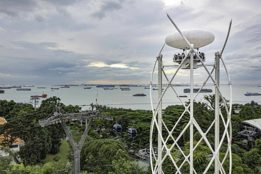 SkyHelix Sentosa: Singapore's Highest Open-Air Panoramic Ride, 360° Views of Sentosa and Southern Island